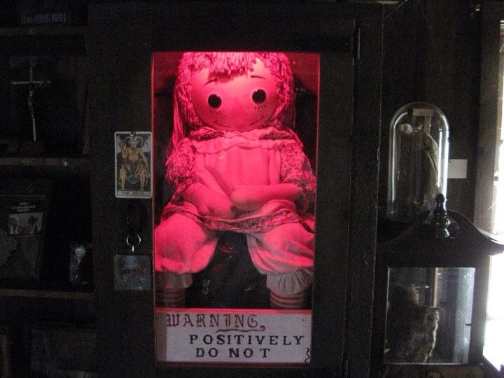 real annabelle doll for sale